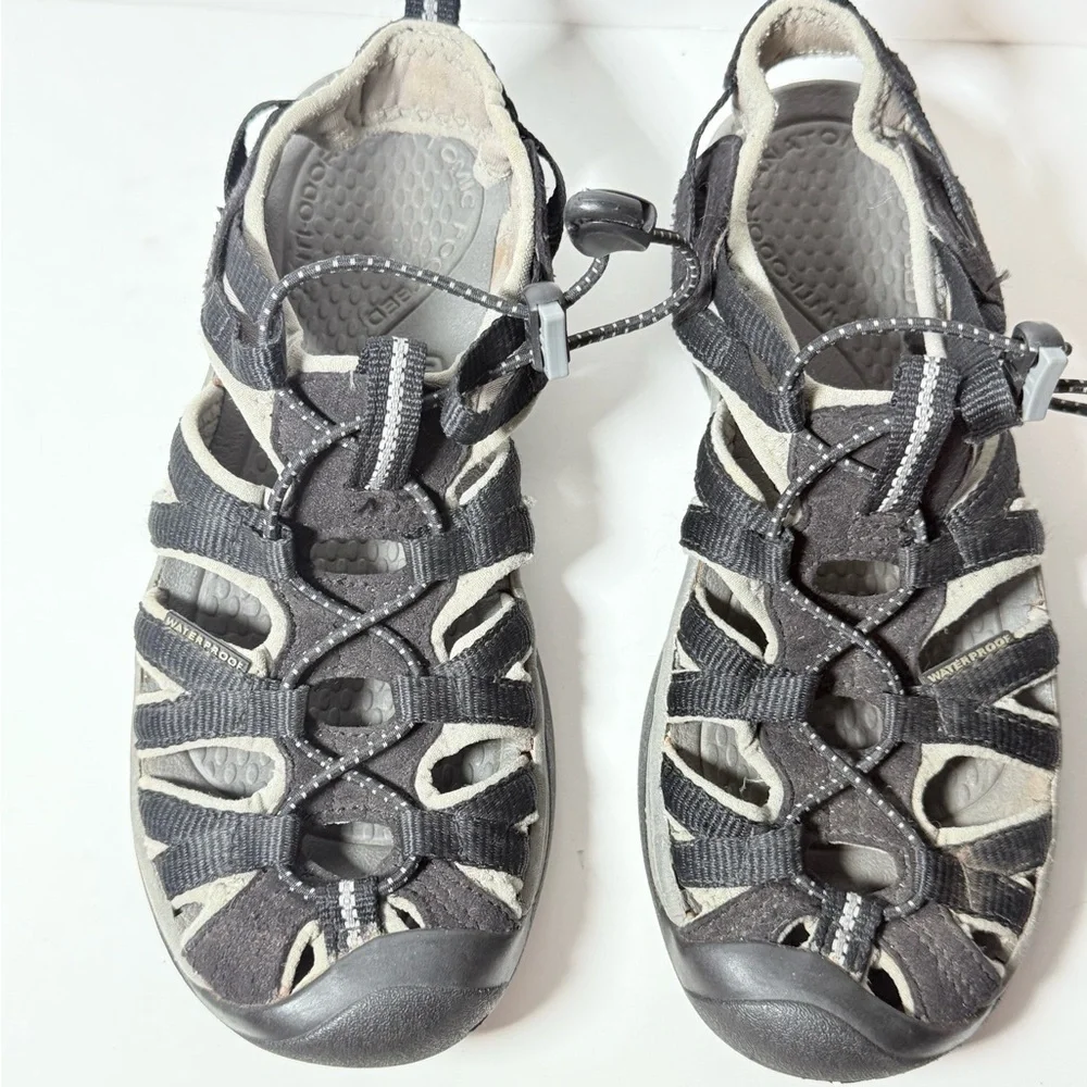 Keen Kids Black and White Water Shoes